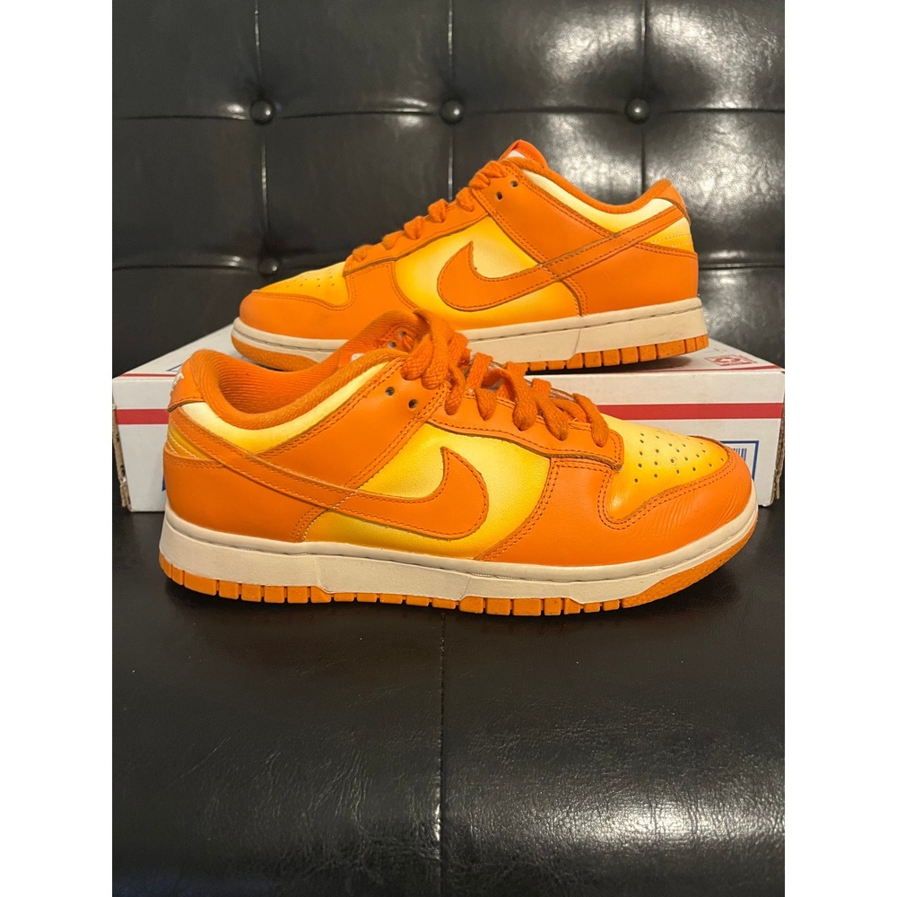 Nike Dunk Low Magma Orange Pearl White Sneakers DX2953-800 Womens 8